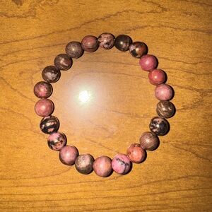 Rhodonite Beaded Bracelet